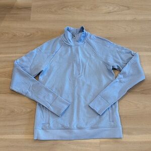 Lululemon Women’s Light Blue Quarter-Zip Pullover